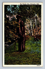 The Wooden Man Marquette Michigan Postcard picture