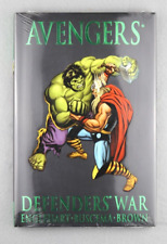 Avengers Defenders War Foil Hardcover Marvel Premiere Brand New SEALED OOP HC picture