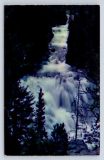 Vintage Postcard Kepler Cascades Yellowstone National Park  picture
