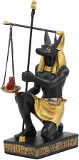 Ebros Classical Egyptian God of the Afterlife Anubis Holding the Scales of Justi picture