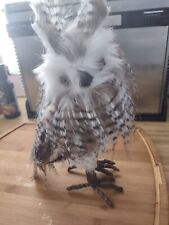 Adorable Real Feathers Owl Looks Authentic But No Animal Harmed (Faux Fur) picture