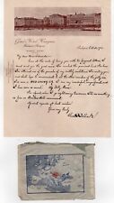 1911 Grand Hotel Hungaria Budapest Letter, Envelope picture
