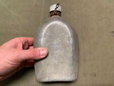 ORIGINAL WWI WWII US ARMY M1910 METAL TOP CANTEEN- picture