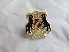 Vintage Mount Pearl Newfoundland Canada Plastic Crest Souvenir Lapel Pin picture