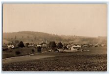 c1910's Bird's Eye View Of Farmersville Station New York NY RPPC Photo Postcard picture