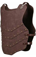 Medieval Suede leather Armor Brown Larp-Cosplay Costume Breastplate picture