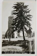 Hayward Wisconsin St. Francis Church on the Reserve RPPC Real Photo Postcard L8 picture