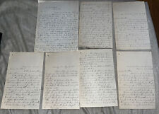 7 Antique 1906 East Westmoreland NH Letters Discussing the Town Issue of Roads picture