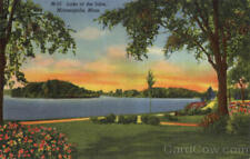 1951 Minneapolis,MN Lake of the Isles Hennepin County Minnesota Linen Postcard picture