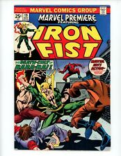 Marvel Premiere #19 Comic 1974 VF- 1st App Colleen Wing Iron Fist MVS Intact picture
