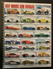 HOT WHEELS New Releases Preview Page ~ Magazine PRINT AD August 2008 picture