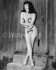 VINTAGE 1950s PIN UP Actress Model BETTIE PAGE - multi size picture