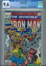 IRON MAN #114 CGC 9.6, 1978, 1ST ARSENAL, CAPTAIN AMERICA APPEARANCE picture