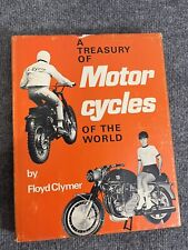 Vintage 1965 A Treasury Of Motor Cycles Of The World Hardcover  picture