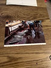Vintage Postcard - Successful Salmon Catch, Salmon fishing unspecified location picture