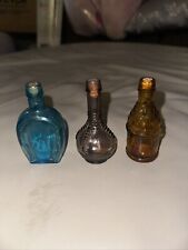 Vintage Miniature Glass Bottles picture