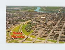 Postcard Aerial View Omaha Nebraska USA North America picture