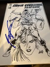 GI Joe Snake Eyes Deadgame #1 1:10 Rob Liefeld Sketch Variant IDW 2020 picture