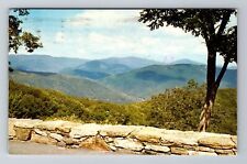 VA-Virginia, Panoramic Buck Hollow Overlook, Vintage c1958 Souvenir Postcard picture