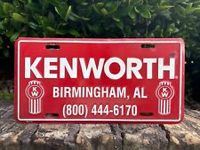 Vintage Kenworth Dealer Car Tag Birmingham Alabama picture
