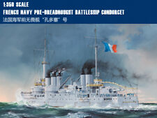 FRENCH NAVY PRE-DREADNOUGHT BATTLESHIP CONDORCET 1/350 ship Trumpeter model kit picture