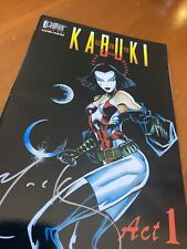 ✒️SIGNED🖋️ 1994 Kabuki Fear the Reaper #1 Caliber Comics Signed By David Mack picture