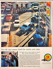 1961 Chevrolet Used OK Car Dealers Lot Vintage Print Ad picture