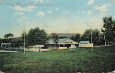 Theater At Hanover Park End Of Trolley Line Meriden Connecticut 1910 Postcard picture