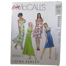 Vintage McCall's 4444 Laura Ashley Misses' Petite Dresses Pattern UNCUT picture