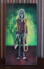 Magic Kingdom Haunted Mansion Hatchet Man Painting Giclee LARGE 16x32