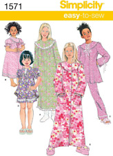 1571 Girl'S Top, Pants, and Nightgown Sewing Patterns, Sizes 3-6 picture