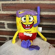 Spongebob Squarepants Viacom 2006 Yellow Plush Doll Toy Animated Character Y2K picture