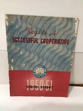 1950-51 Meriwether Lewis Electric Coop Annual Report, Keys to a Successful Coop picture