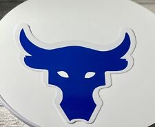 Project Rock Bull with under armour-Decal Logo Sticker 5 x 5 inches picture