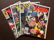 The Uncanny X-Men Lot 261, 262, 263, 264 Newsstand picture