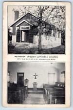 Minneapolis Minnesota Postcard Bethesda English Lutheran Church c1920s Antique picture