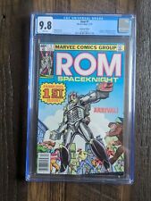 Rom Spaceknight #1, CGC 9.8, Newsstand, 1st Appearance ROM, WP, Marvel 1979  picture