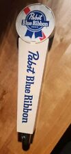 PABST BLUE RIBBON PBR DRAFT BEER TAP HANDLE RARE VINTAGE PUB STRIPED picture