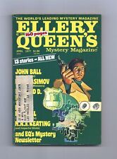 Ellery Queen's Mystery Magazine Vol. 69 #4 VG+ 4.5 1977 Low Grade picture