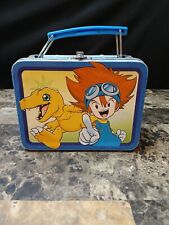 Digimon Monsters Tin Mini Lunch Box 2000 Vintage Toei Animation Co 5.5