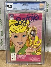 Barbie #1 CGC 9.8 Marvel Comics Polybagged version with pink card *included 1991 picture