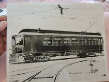 1902 Terre Haute Indianapolis & Eastern Traction Trolley 8x10 Photo Old Reprint picture