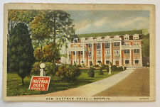 New Hoffman Hotel, Bedford Pennsylvania, Vintage Advertising Postcard picture