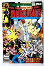 MICRONAUTS #3 1978 MARVEL COMICS BRONZE AGE MICHAEL GOLDEN COVER & ART NEWSSTAND picture