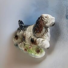 Vintage Ceramic Cocker Spaniel Dog Figurine - Large - 9 Inches Long picture