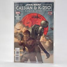 Star Wars Rogue One Cassian and K2SO 1A Tedesco 2017 NICE CONDITION picture