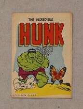 Hunk Incredible Hulk Parody #1 VG 4.0 1967 picture