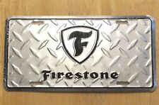 Firestone  Vanity License Plate Car Advertising Sign picture