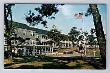 Hyannis MA-Massachusetts, the Yachtsman Hotel, Advertising, Vintage Postcard picture