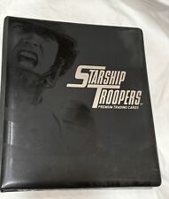 RARE 1997 Starship Troopers Inkworks Binder & Card Set With Insert Cards picture